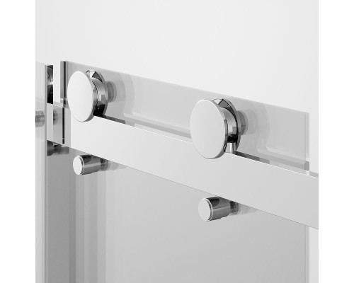 Шторка на ванну Ambassador Bath Screens 90х140 16041117 профиль Хром стекло прозрачное