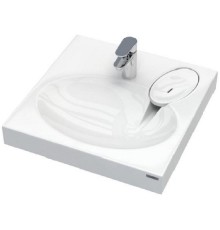 Раковина Paulmark Stern 60 PM700431 на стиральную машину Белая