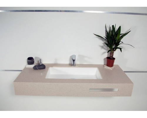 Раковина Montebianco Castello Due 63 12124 Белая матовая