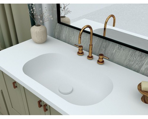 Раковина Montebianco Loreto Sesto 57 13217 Белая матовая