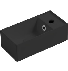 Раковина Simas Agile 40 R AG20 nero mattx1 Черная матовая