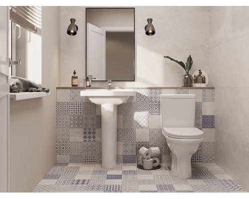 Раковина Santeri Визит 55 1.3115.3.S00.11B.0 Белая