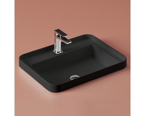 Раковина Artceram Fuori 60 TFL034 17 00 Черная матовая