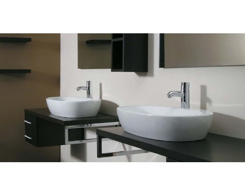 Раковина Azzurra Elegance Circle 60 ELLA060420CMBI/(ECI60M bi)x1 Белая