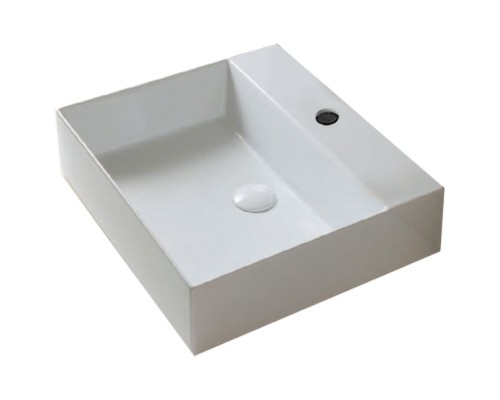 Раковина Azzurra Elegance Squared 60 ELLP060450QMBI/(EQA60M bi)x1 Белая