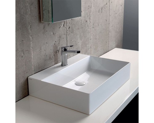 Раковина Azzurra Elegance Squared 60 ELLP060450QMBI/(EQA60M bi)x1 Белая