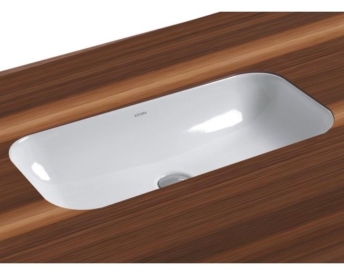 Раковина Azzurra Glaze 69 GLLT06938000BI (GLZ 69x38/SP bi) Белая