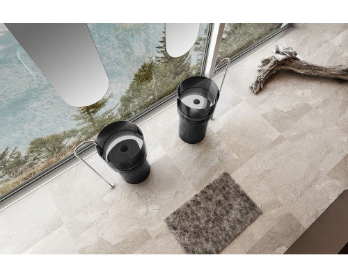 Раковина Abber Kristall 45 AT2701Onyx Черная