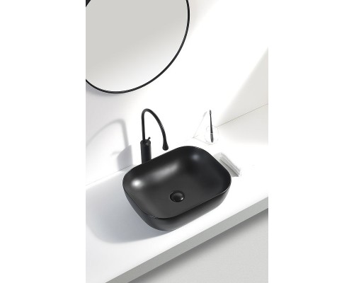 Раковина-чаша Aquanet Lake-1-MB 50 245829 Черная матовая