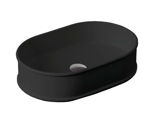Раковина-чаша Artceram Atelier 60 ATL002 17 00 Черная матовая