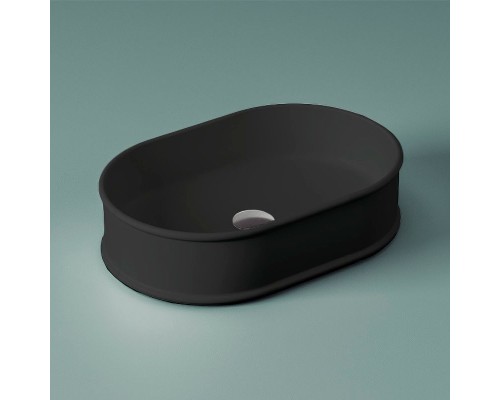 Раковина-чаша Artceram Atelier 60 ATL002 17 00 Черная матовая