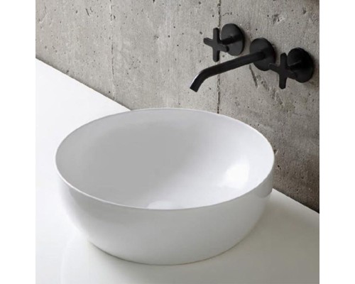 Раковина-чаша Azzurra Elegance Circle 40 ELLA040140C0BI/(ECI40 bi)x0 Белая