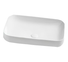 Раковина-чаша Azzurra Elegance Soft 60 ELLG060400S0BI/(ESO60 bi)x0 Белая