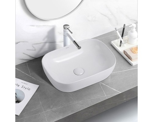 Раковина-чаша Abber Rechteck 46 AC2200 Белая