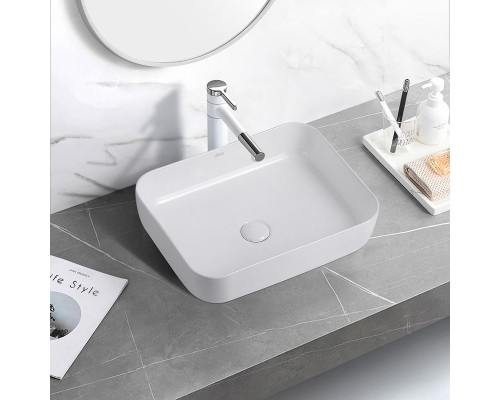 Раковина-чаша Abber Rechteck 50 AC2202 Белая