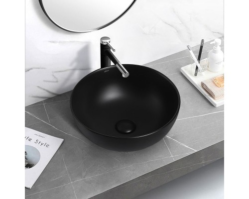 Раковина-чаша Abber Bequem 36 AC2105MB Черная матовая