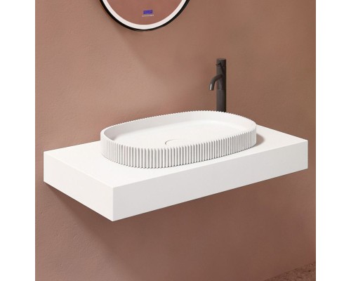 Раковина-чаша Abber Stein 55 AS2601 Белая