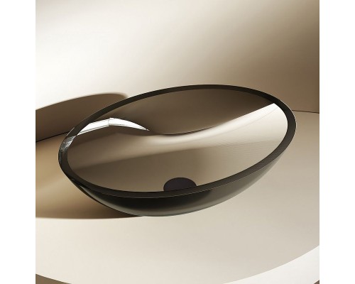 Раковина-чаша Abber Kristall 50 AT2802Onyx Черная