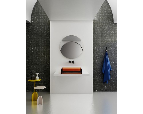 Раковина-чаша Abber Kristall 60 AT2803Opal Коричневая