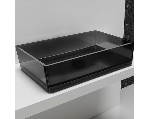 Раковина-чаша Abber Kristall 60 AT2803Onyx Черная