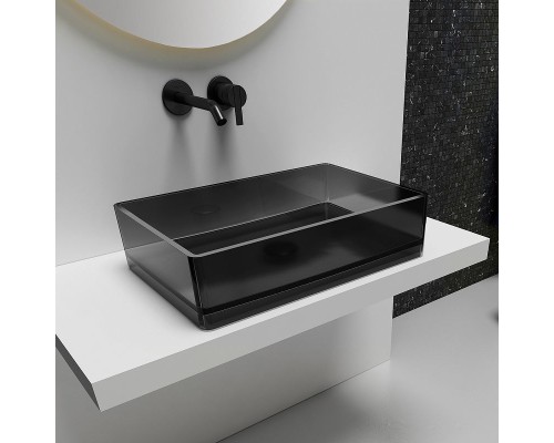 Раковина-чаша Abber Kristall 60 AT2803Onyx Черная