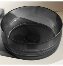 Раковина-чаша Abber Kristall 40 AT2804Onyx Черная