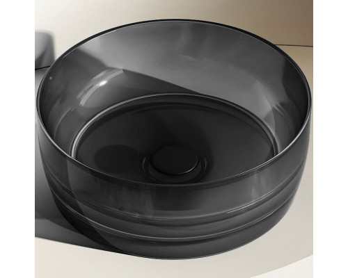 Раковина-чаша Abber Kristall 40 AT2804Onyx Черная