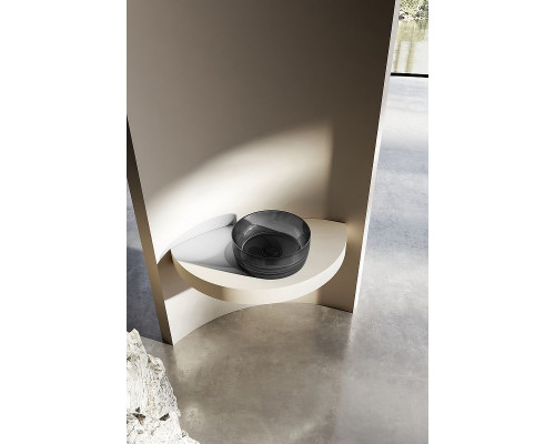 Раковина-чаша Abber Kristall 40 AT2804Onyx Черная