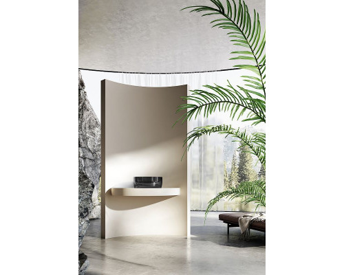 Раковина-чаша Abber Kristall 40 AT2804Onyx Черная