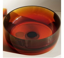 Раковина-чаша Abber Kristall 40 AT2804Opal Коричневая