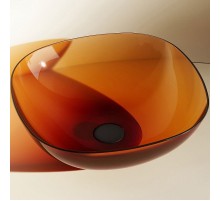 Раковина-чаша Abber Kristall 43 AT2806Opal Коричневый