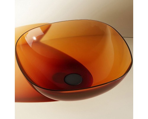 Раковина-чаша Abber Kristall 43 AT2806Opal Коричневый