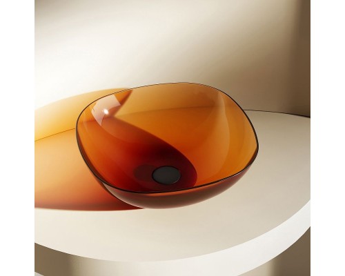 Раковина-чаша Abber Kristall 43 AT2806Opal Коричневый