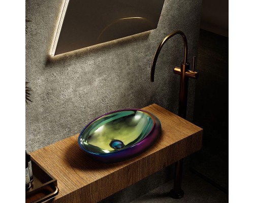 Раковина-чаша Abber Bequem 49 AC2107Regen Хамелеон