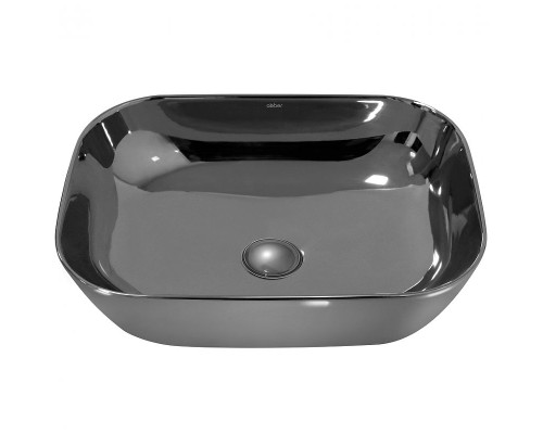 Раковина-чаша Abber Rechteck 46 AC2200GS Серебро