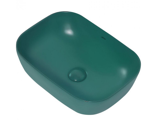 Раковина-чаша Abber Rechteck 46 AC2200MBG Темно-зеленая матовая