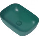 Раковина-чаша Abber Rechteck 46 AC2200MBG Темно-зеленая матовая