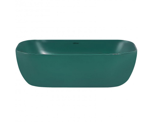Раковина-чаша Abber Rechteck 46 AC2200MBG Темно-зеленая матовая