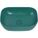 Раковина-чаша Abber Rechteck 46 AC2200MBG Темно-зеленая матовая