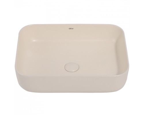Раковина-чаша Abber Rechteck 50 AC2202MBE Светло-бежевая матовая
