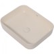 Раковина-чаша Abber Rechteck 50 AC2202MBE Светло-бежевая матовая