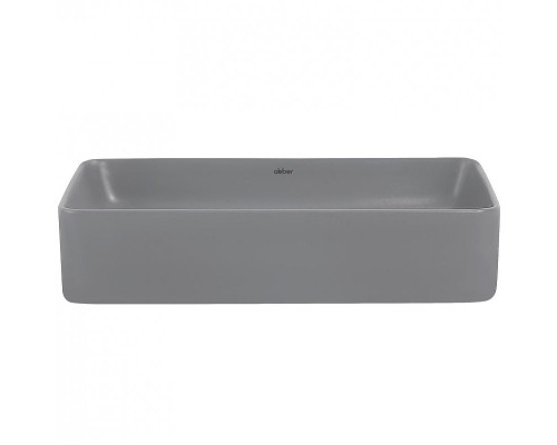 Раковина-чаша Abber Rechteck 51 AC2207MG Серая матовая