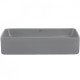 Раковина-чаша Abber Rechteck 51 AC2207MG Серая матовая