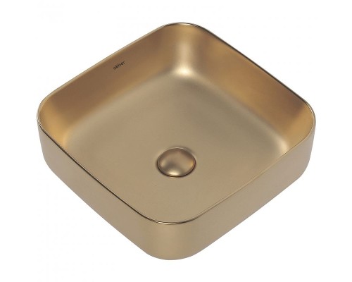 Раковина-чаша Abber Rechteck 39 AC2211MMG Золото матовое
