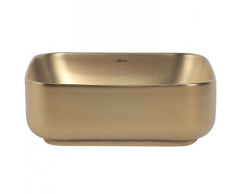 Раковина-чаша Abber Rechteck 39 AC2211MMG Золото матовое