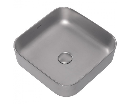 Раковина-чаша Abber Rechteck 39 AC2211MS Серебро матовое