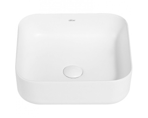 Раковина-чаша Abber Rechteck 39 AC2211MW Белая матовая