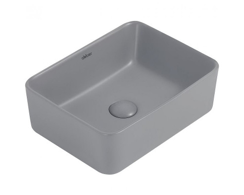 Раковина-чаша Abber Rechteck 40 AC2213MG Серая матовая