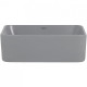 Раковина-чаша Abber Rechteck 40 AC2213MG Серая матовая