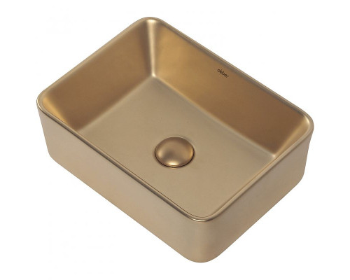 Раковина-чаша Abber Rechteck 40 AC2213MMG Золото матовое